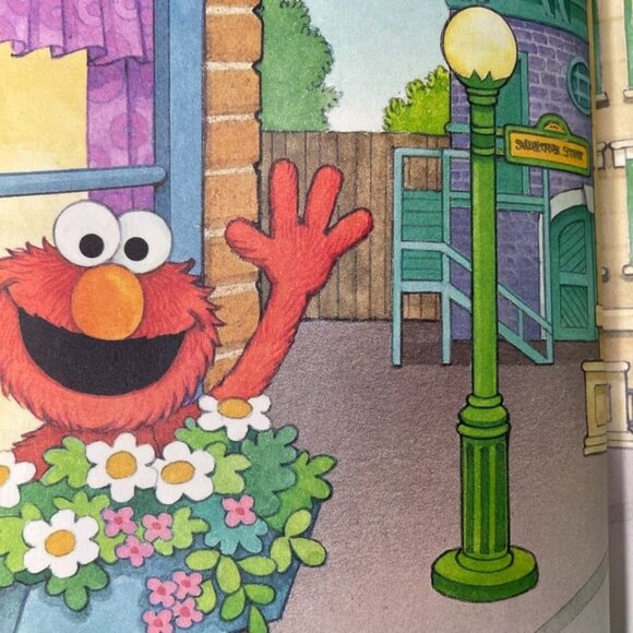 Elmo Little Golden Book Sesame Street Series Set 2 Childrens Stories u - Picture 12 of 14